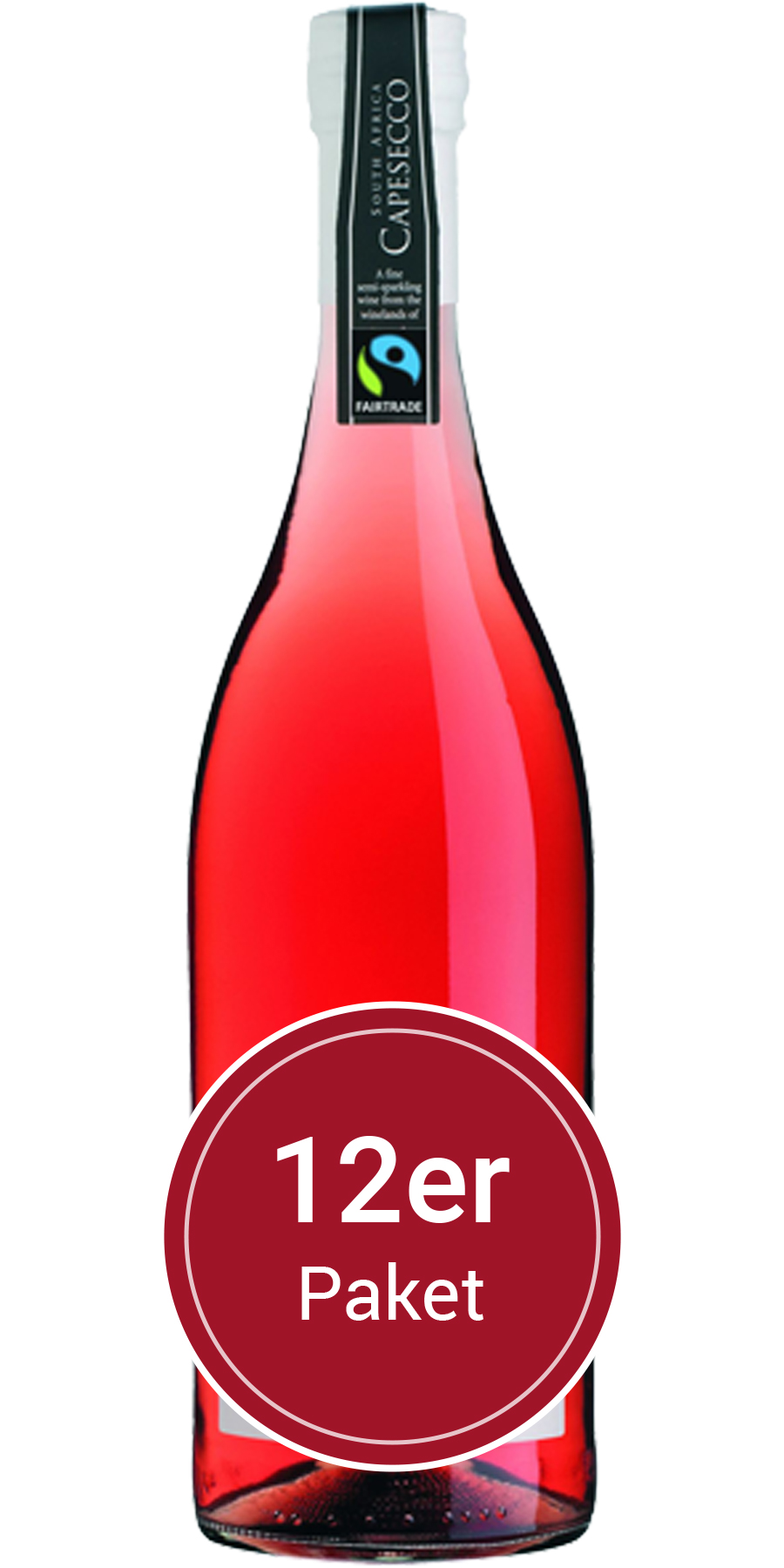 Sparpaket: 12 Flaschen Simonsvlei, Capesecco Rosé, Western Cape