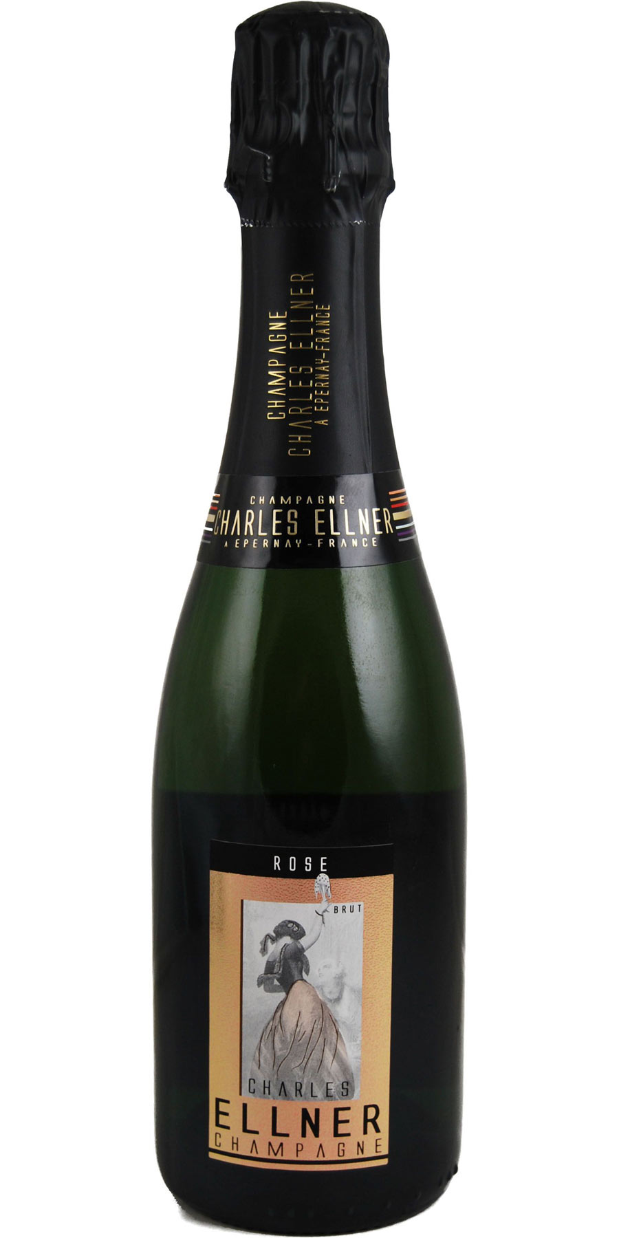 Champagner Ellner, Rosé Brut, AC Champagne 0,375 l