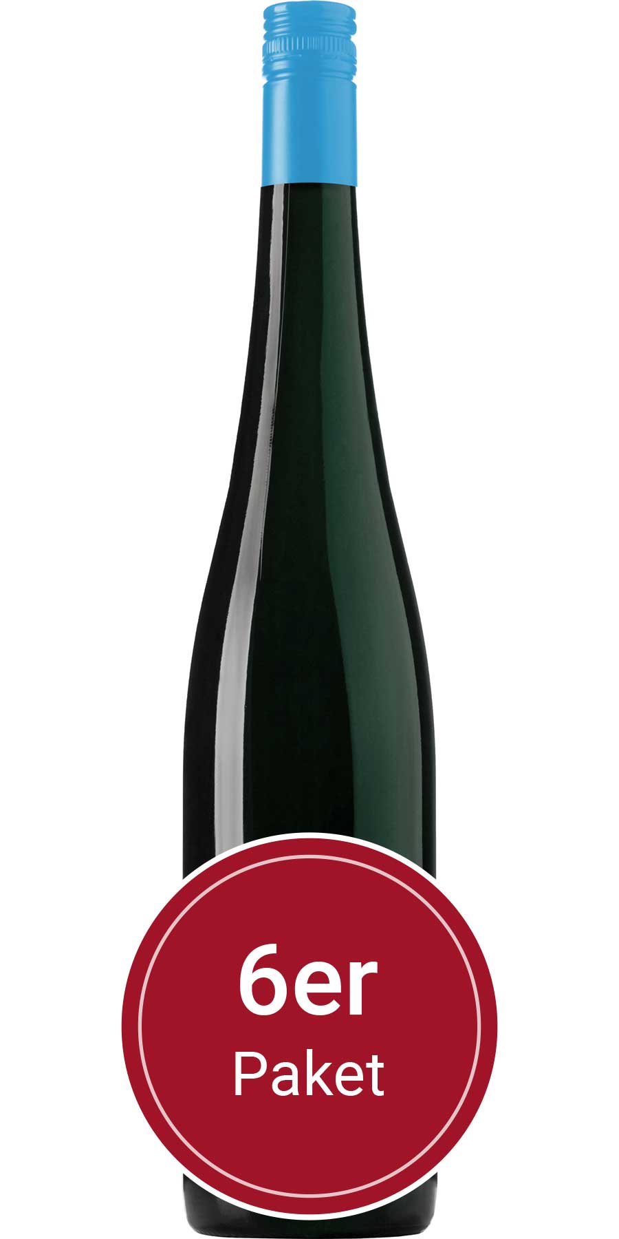 Sparpaket: 6 Flaschen Villa Huesgen, by the glass Riesling, QbA Mosel