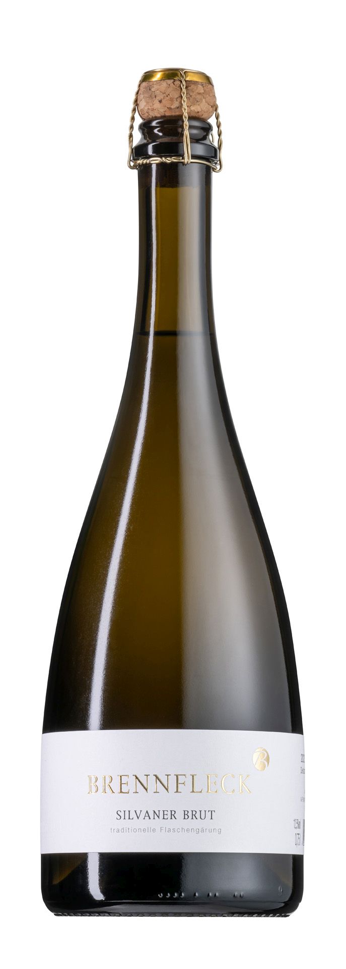 Weingut Brennfleck, Silvaner Brut, traditionelle Flaschengärung, Franken