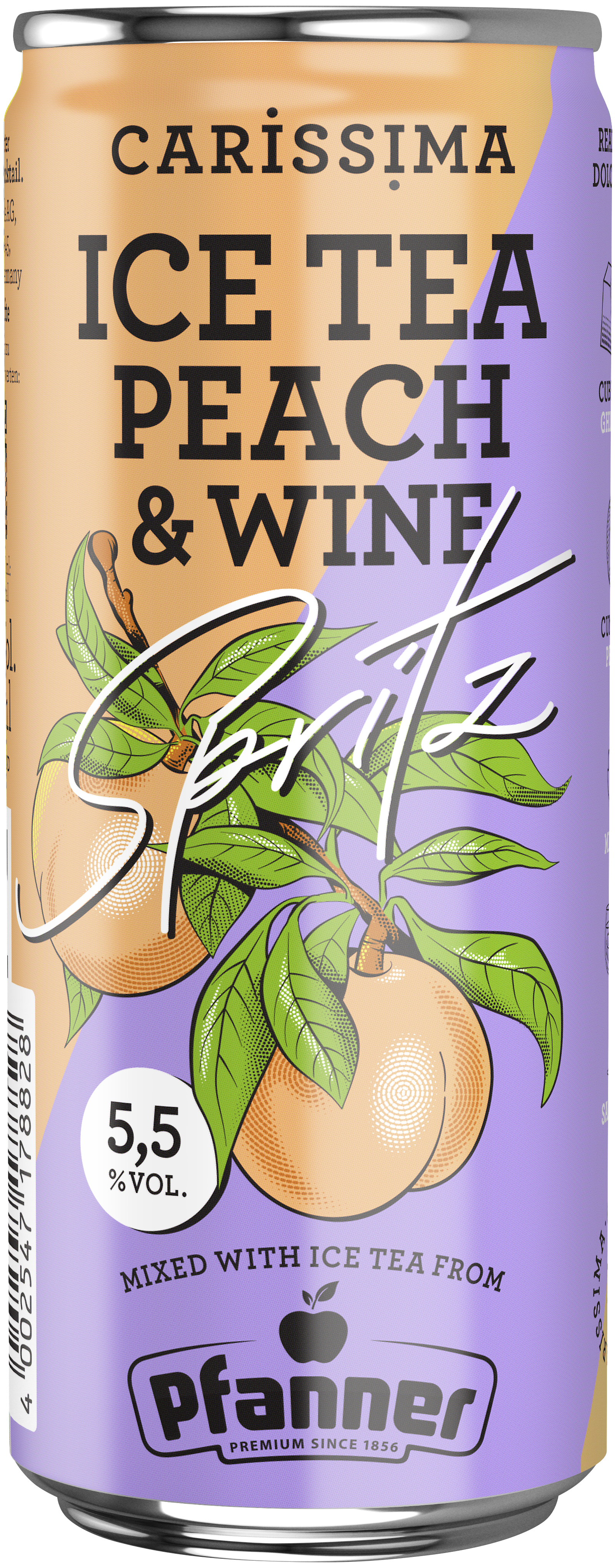 Carissima Ice Tea Peach & Wine Spritz 5,5 % - 12 x 250 ml