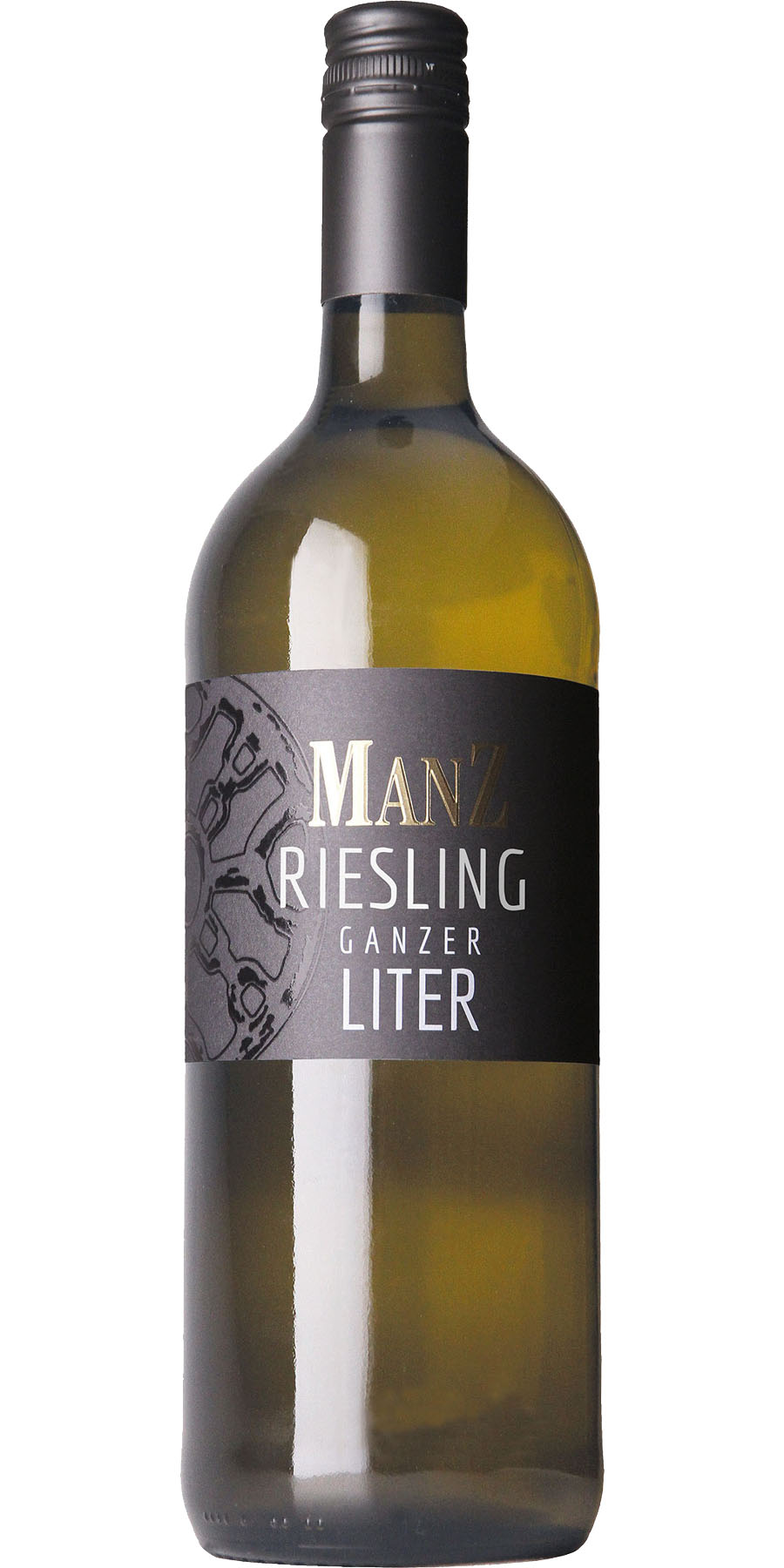 Manz, Riesling Ganzer Liter, QbA Rheinhessen 1,0 Liter