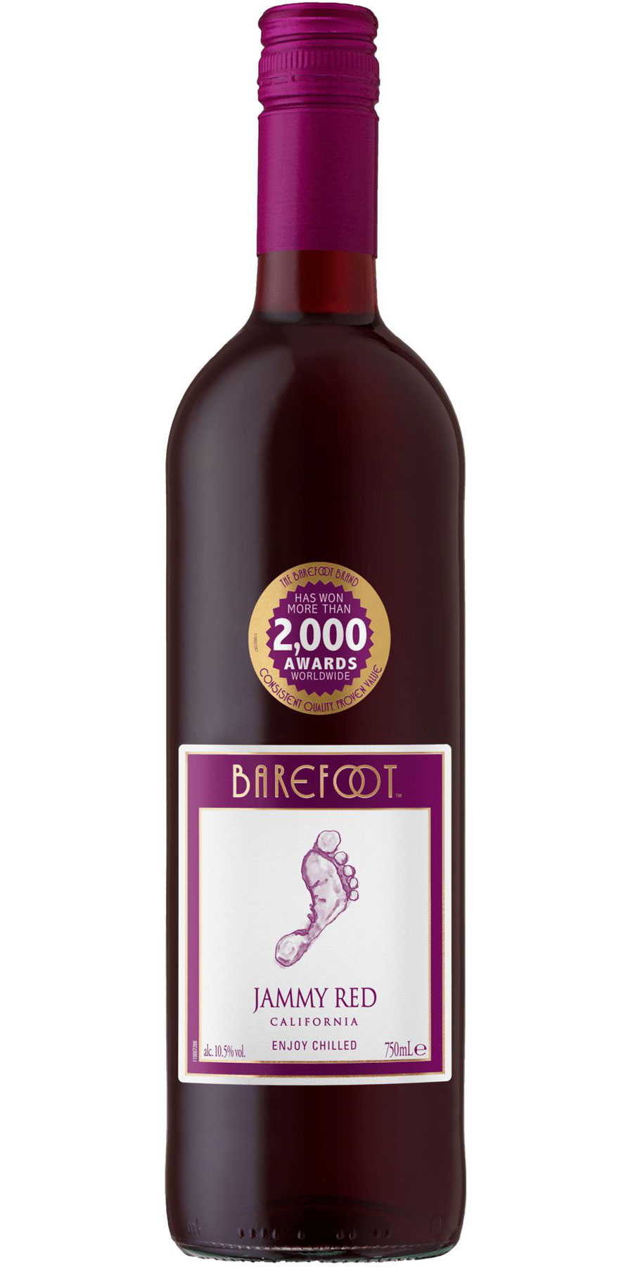 Barefoot, Jammy Red, Kalifornien