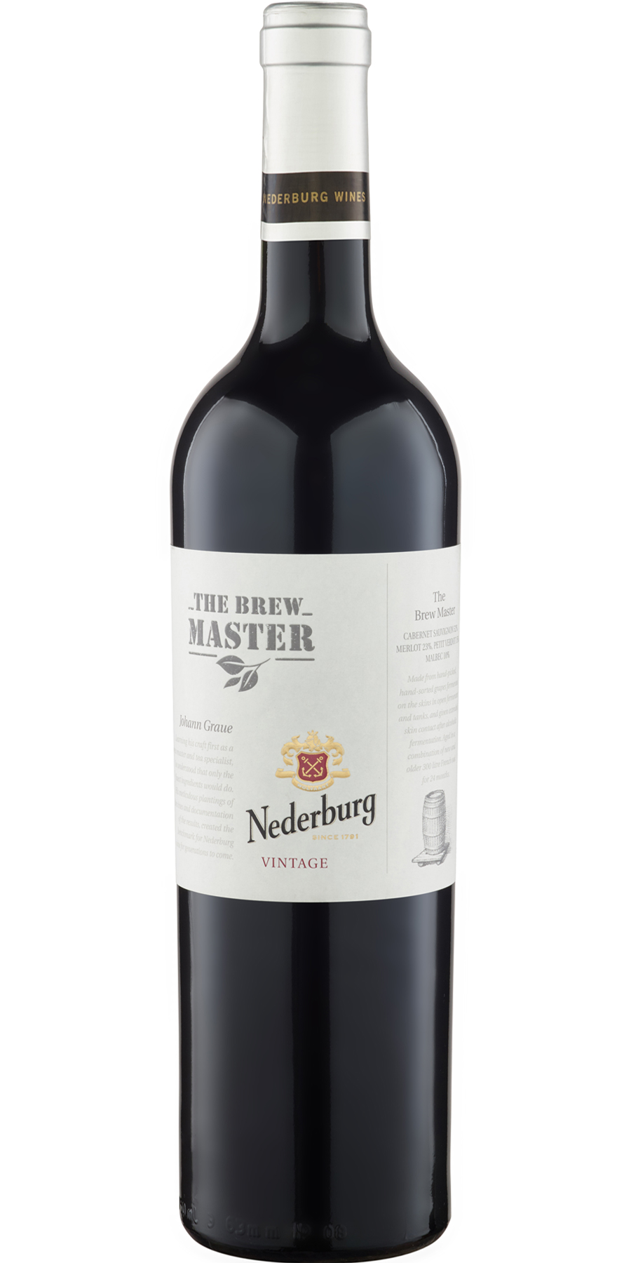 Nederburg, HERITAGE HEROES NEDERBURG THE BREW MASTER, Western Cape