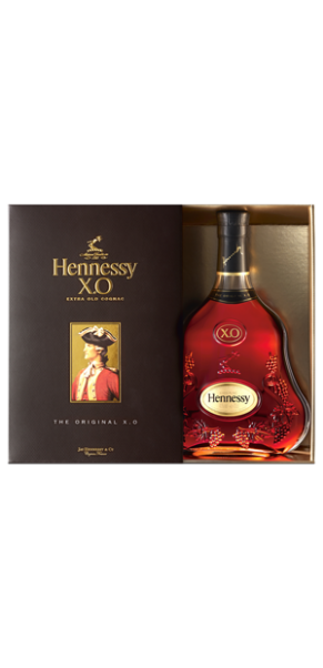 Hennessy Cognac, Hennessy X.O. in Geschenkschatulle