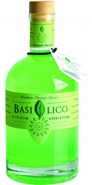 Basilico, Basilikum-Zitronen Likör 0,50 l