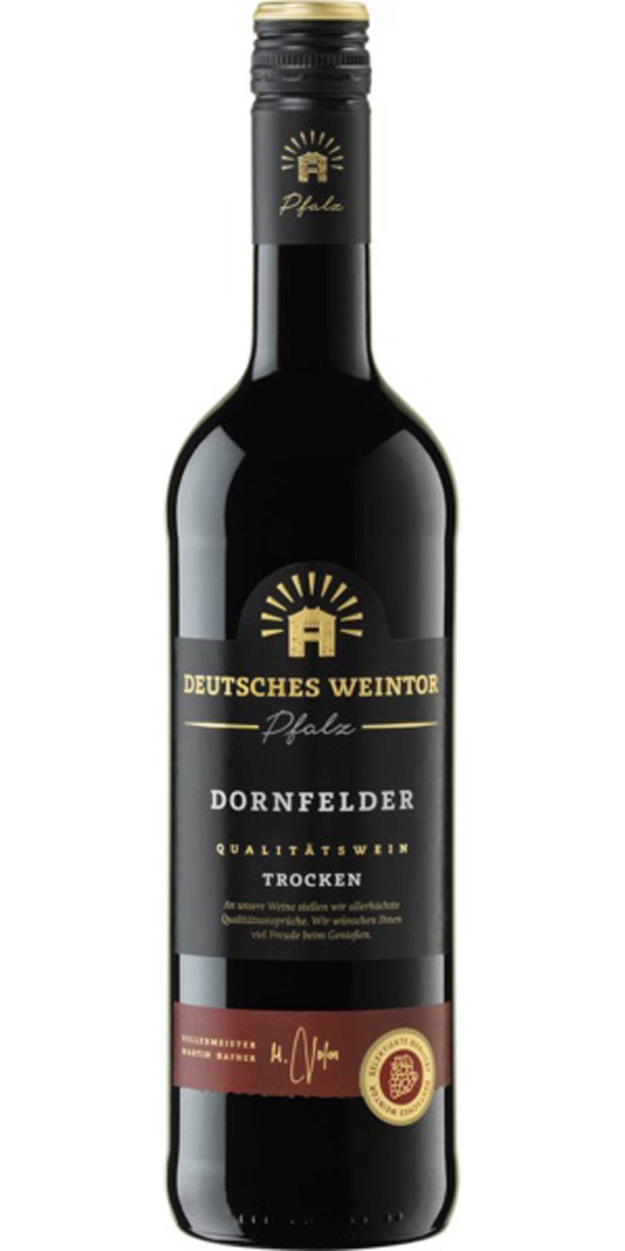 Pfalz Deutsches Weintor, trocken, QbA Dornfelder