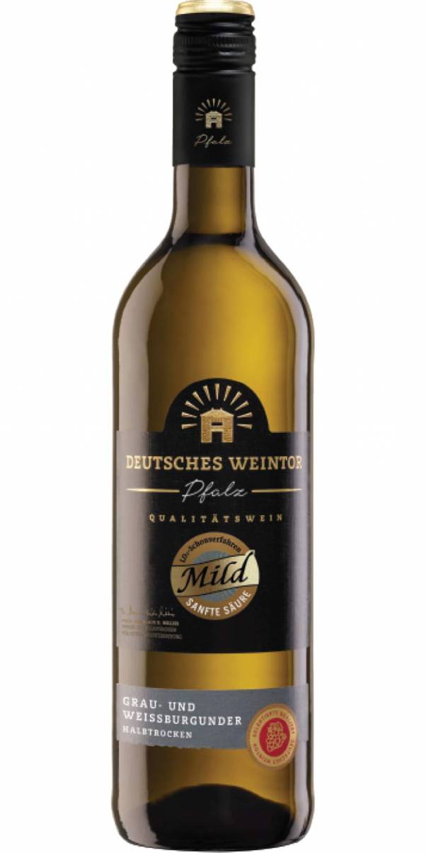 Pfalz Weintor, Grau/Weißburgunder, Mild, QbA Edition Deutsches